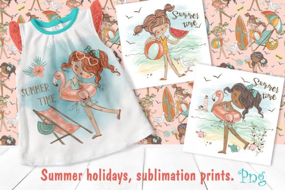 Capturing Coastal Charm: Sublimation Prints for Summer Projects