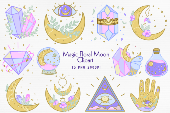 Infuse Whimsy and Wonder with the Magic Floral Moon Collection