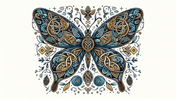 Viking Rune Butterfly: A Font with Deep Roots and Modern Wings